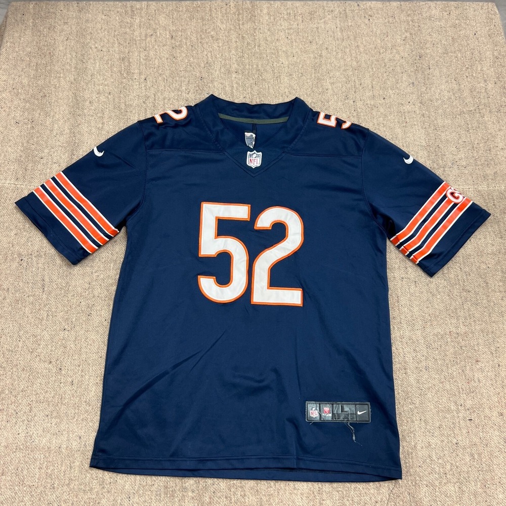Chicago‎ Bears Khalil Mack Jersey Mens Large Blue Nike NFL Football